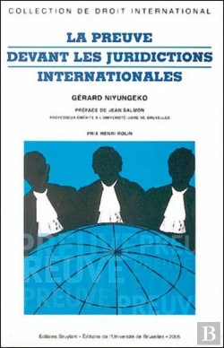 Bertrand.pt - Preuve Devant Les Juridictions Internationales