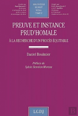 Bertrand.pt - Preuve Et Instance Prud'Homale ; À La Recherche D'Un Procès Équitable