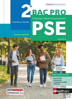 Bertrand.pt - Prevention Sante Environnement - 2eme Bac Pro (Acteurs De Prevention) Livre + Licence Eleve - 2021