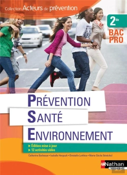 Bertrand.pt - Prevention Sante Environnement 2eme Bac Pro Eleve (Acteurs De Prevention) - 2016