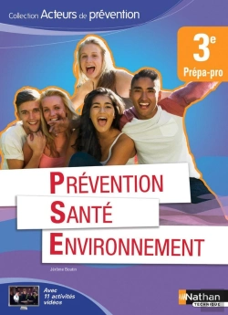 Bertrand.pt - Prévention Santé Environnement ; 3e Prépa Pro (Édition 2015)