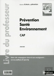 Prevention Sante Environnement Cap (Poch) Professeur (Acteurs De Prevention) - 2016