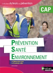 Prevention Sante Environnement Cap Pochette Eleve (Acteur De Prevention) - 2016
