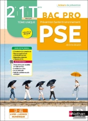 Prévention Santé Environnement - Tome Unique - 2de/1re/Term Bac Pro - Coll. Acteurs De Prévention - Éd. 2025 - Livre + Licence