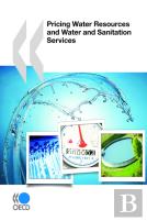 Pricing Water Resources And Water And Sanitation Services