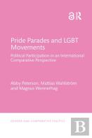 Pride Parades And Lgbt Movements