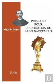 Prie-Dieu Pour L'Adoration Du Saint Sacrement