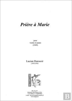 Bertrand.pt - Priere A Marie Pour Violon Et Piano
