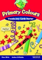Primary Colours Vocabulary Cards Starter
