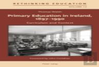 Primary Education In Ireland, 1897-1990