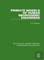 Primate Models Of Human Neurogenic Disorders