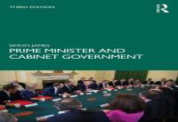 Prime Minister And Cabinet Government