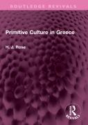 Primitive Culture In Greece