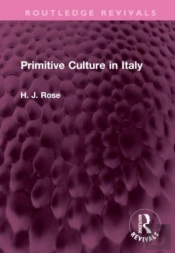 Primitive Culture In Italy