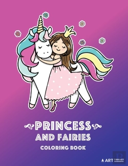 Bertrand.pt - Princess And Fairies Coloring Book: Unic