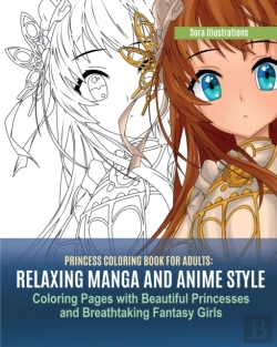Bertrand.pt - Princess Coloring Book For Adults: Relax