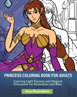 Bertrand.pt - Princess Coloring Book For Adults