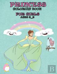 Princess Coloring Book For Girls Age 3_9