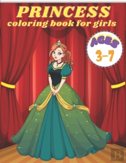 Bertrand.pt - Princess Coloring Book For Girls Ages 3-7