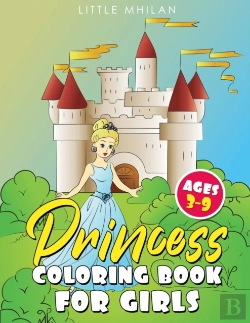 Bertrand.pt - Princess Coloring Book For Girls Ages 3-9