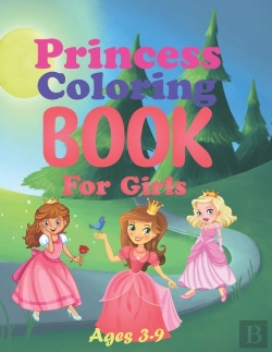 Bertrand.pt - Princess Coloring Book For Girls Ages 3-9
