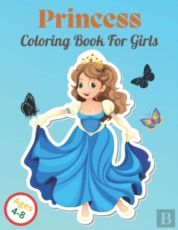 Bertrand.pt - Princess Coloring Book For Girls Ages 4-8