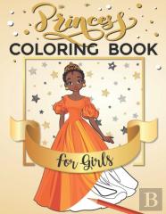 Princess Coloring Book For Girls