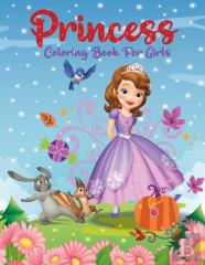 Princess Coloring Book For Girls
