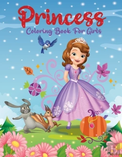 Bertrand.pt - Princess Coloring Book For Girls