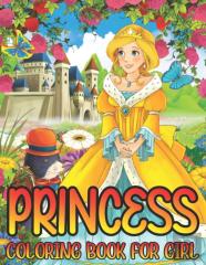 Princess Coloring Book For Girls
