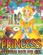 Princess Coloring Book For Girls
