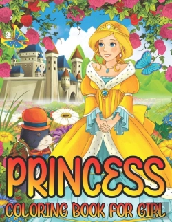 Bertrand.pt - Princess Coloring Book For Girls