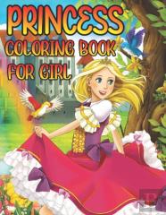 Princess Coloring Book For Girls