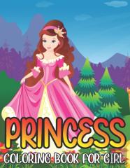 Princess Coloring Book For Girls