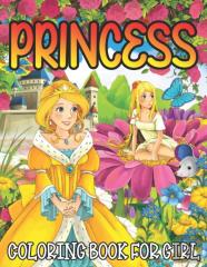 Princess Coloring Book For Girls