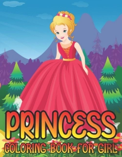 Bertrand.pt - Princess Coloring Book For Girls