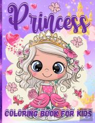 Princess Coloring Book For Girls