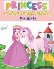 Princess Coloring Book For Girls