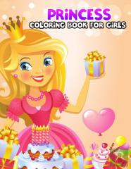 Princess Coloring Book For Girls