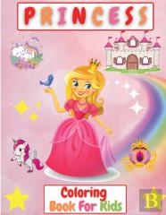 Princess Coloring Book For Kids
