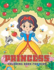 Princess Coloring Book For Kids