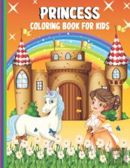 Princess Coloring Book For Kids