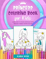 Princess Coloring Book For Kids