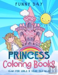 Princess Coloring Books For Girls 5 Year Old