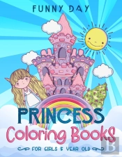 Princess Coloring Books For Girls 5 Year Old