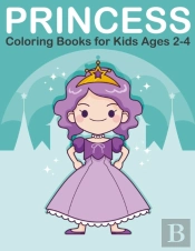 Princess Coloring Books For Kids Ages 2-4