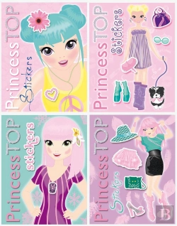 Bertrand.pt - Princess Top Stickers (4 Títulos)