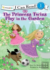 Princess Twins Play In The Garden