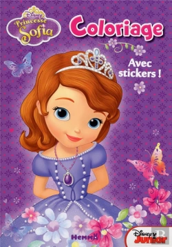 Bertrand.pt - Princesse Sofia Coloriage Avec Stickers (Fleurs Papillons)