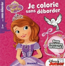 Bertrand.pt - Princesse Sofia Je Colorie Sans Deborder (Fond Rose Fonce)